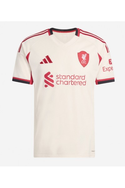 Liverpool Virgil van Dijk #4 Jalkapallovaatteet Vieraspaita 2025-26 Lyhythihainen Liverpool Virgil van Dijk #4 Jalkapallovaatteet Vieraspaita 2025-26 Lyhythihainen